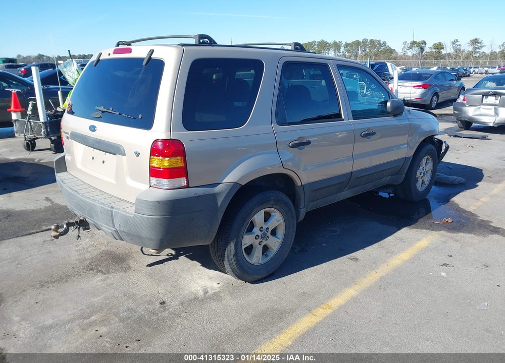 2007 FORD ESCAPE XLT/XLT SPORT VIN: 1FMYU03127KA93481