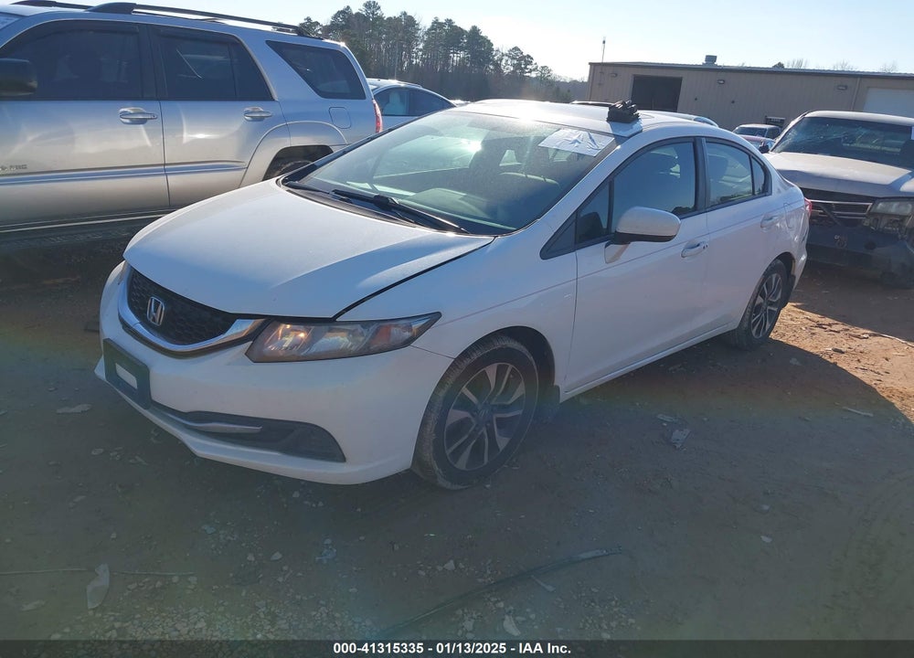 2014 HONDA CIVIC EX VIN: 19XFB2F87EE000556