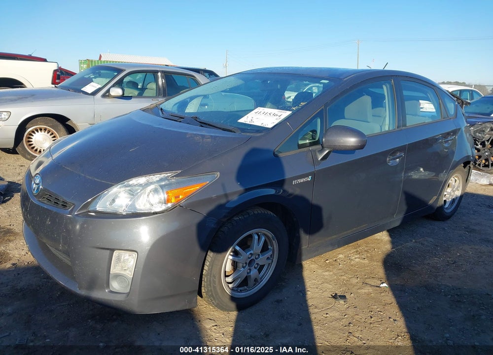 2010 TOYOTA PRIUS II VIN: JTDKN3DU6A0081497