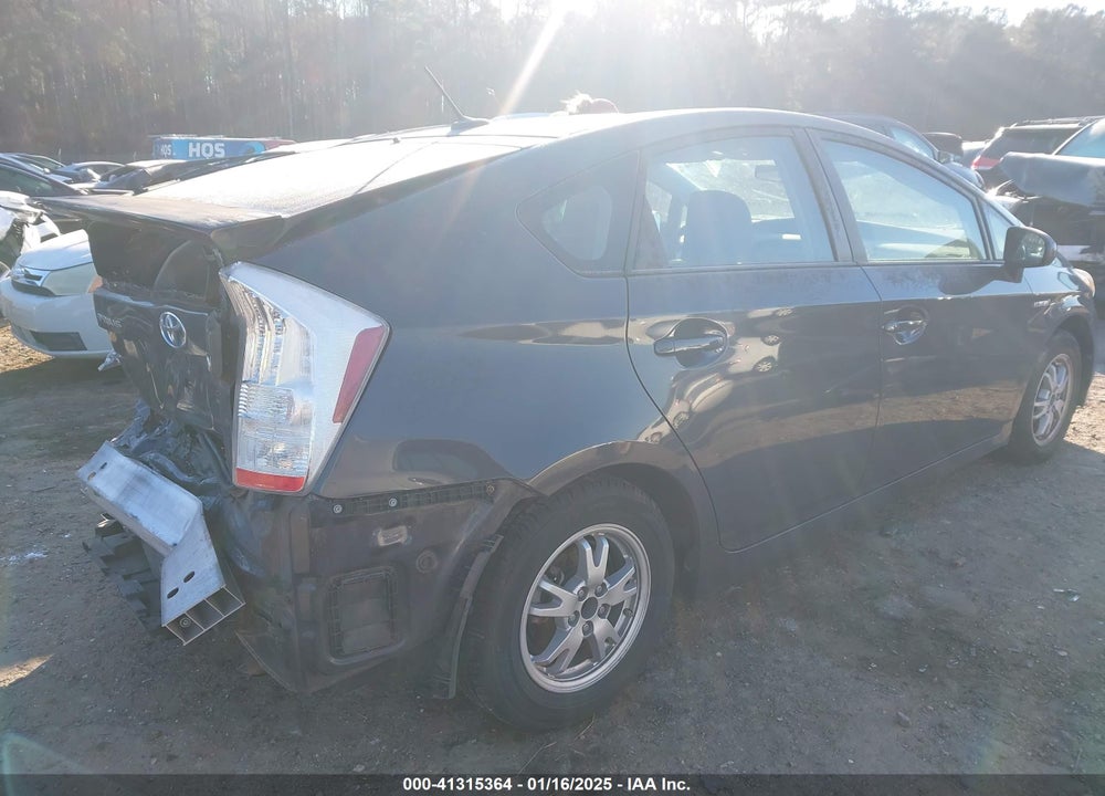 2010 TOYOTA PRIUS II VIN: JTDKN3DU6A0081497