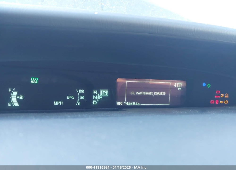 2010 TOYOTA PRIUS II VIN: JTDKN3DU6A0081497