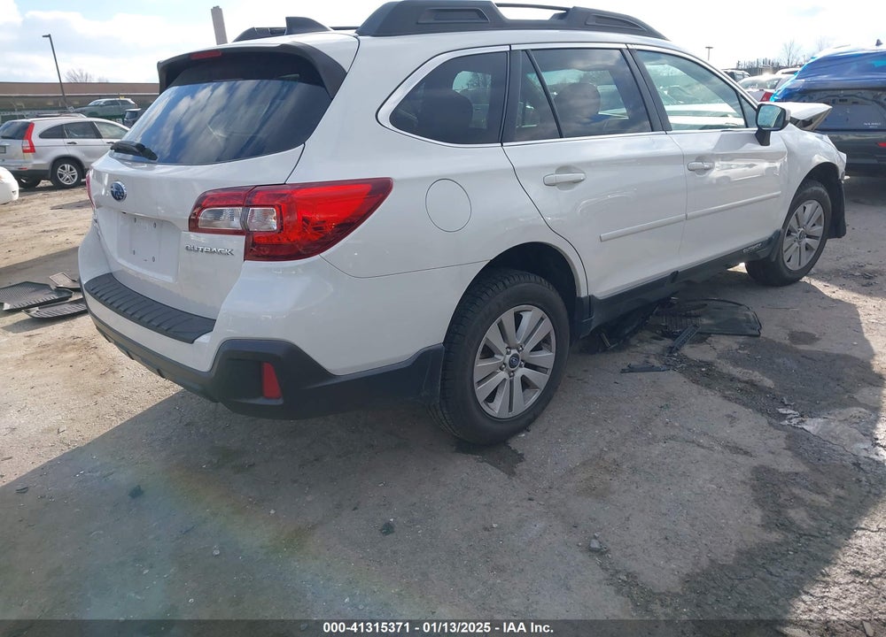 2018 SUBARU OUTBACK 2.5I PREMIUM VIN: 4S4BSACC1J3299928