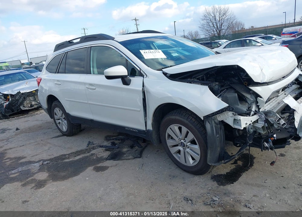 2018 SUBARU OUTBACK 2.5I PREMIUM VIN: 4S4BSACC1J3299928