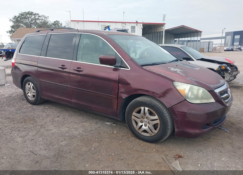 2007 HONDA ODYSSEY EX-L VIN: 5FNRL38697B439492