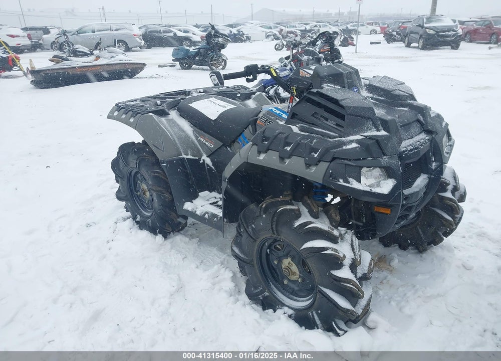 2024 POLARIS SPORTSMAN 850 HIGH LIFTER EDITION VIN: 4XASXN85XRB596339