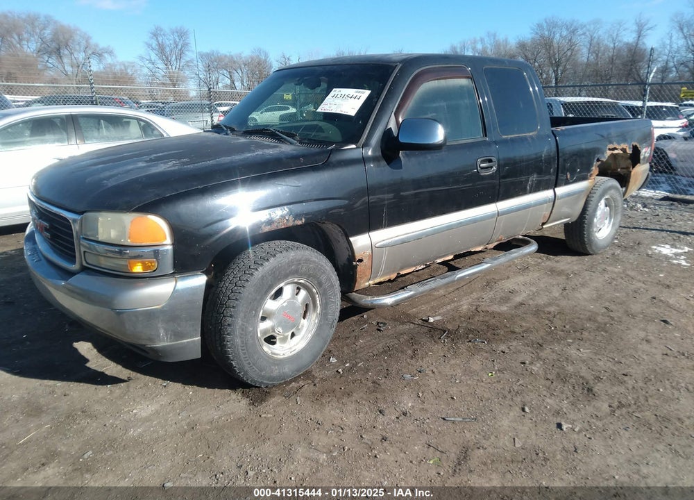 2002 GMC SIERRA 1500 SLE VIN: 2GTEK19T621326170