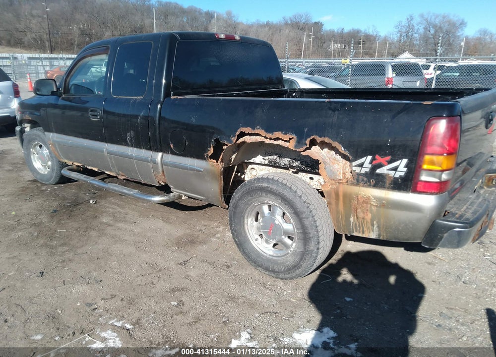2002 GMC SIERRA 1500 SLE VIN: 2GTEK19T621326170