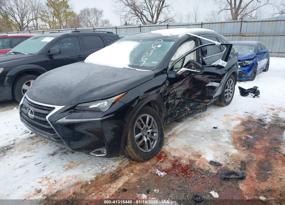 2016 LEXUS NX 200T VIN: JTJBARBZ5G2067467