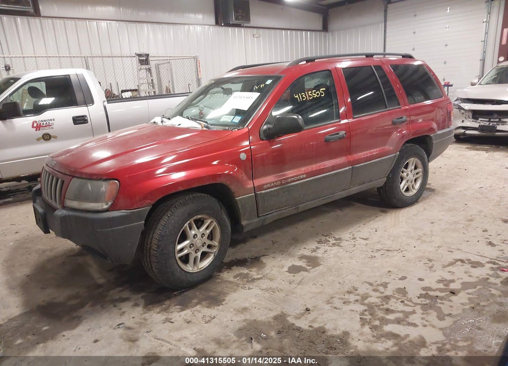 2004 JEEP GRAND CHEROKEE LAREDO VIN: 1J4GW48S84C307344