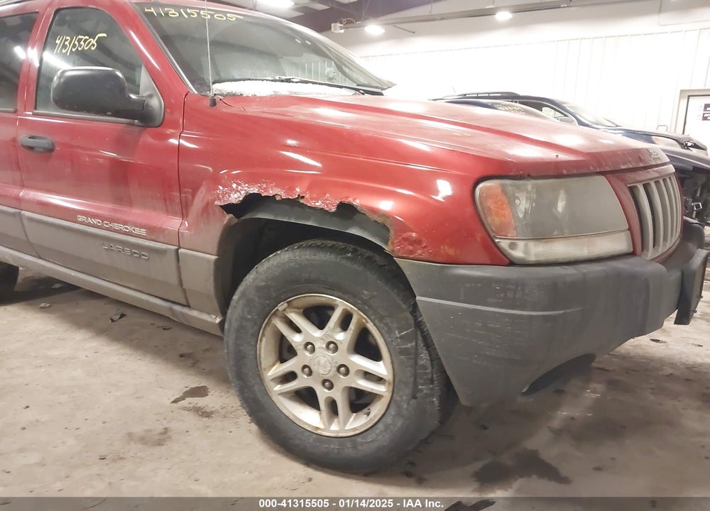 2004 JEEP GRAND CHEROKEE LAREDO VIN: 1J4GW48S84C307344