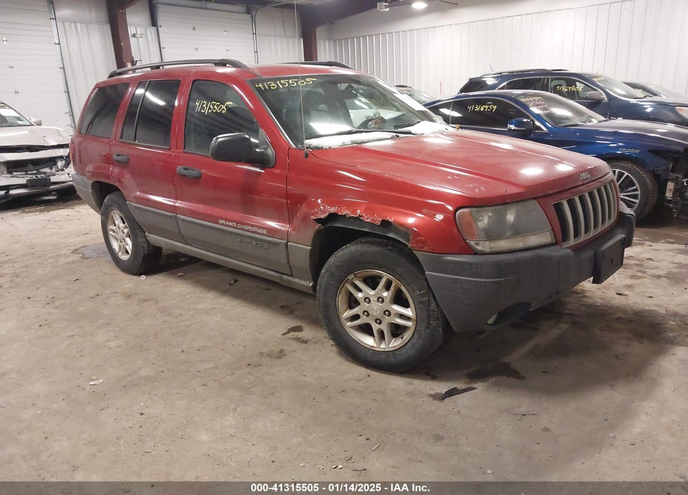 2004 JEEP GRAND CHEROKEE LAREDO VIN: 1J4GW48S84C307344