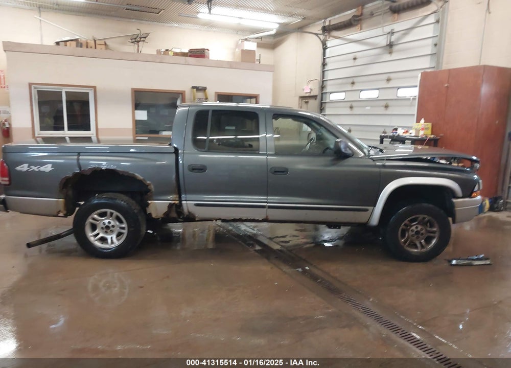 2004 DODGE DAKOTA SLT VIN: 1D7HG48N14S549017