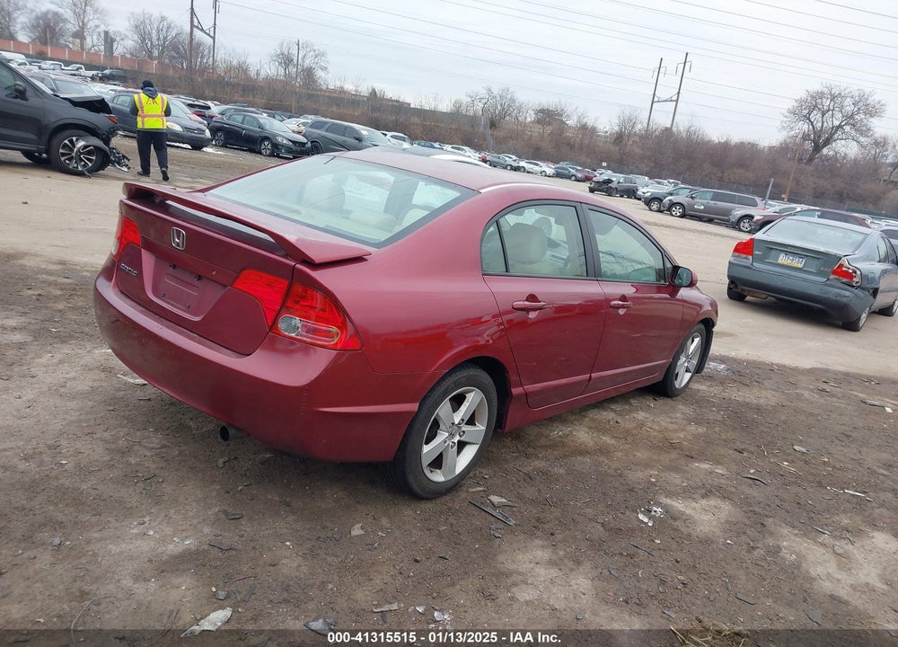 2006 HONDA CIVIC EX VIN: 1HGFA16826L130607