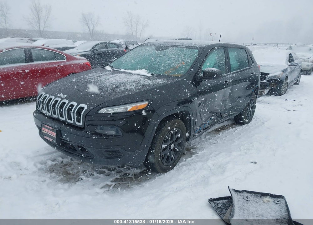 2014 JEEP CHEROKEE VIN: 1C4PJMAB6EW298304