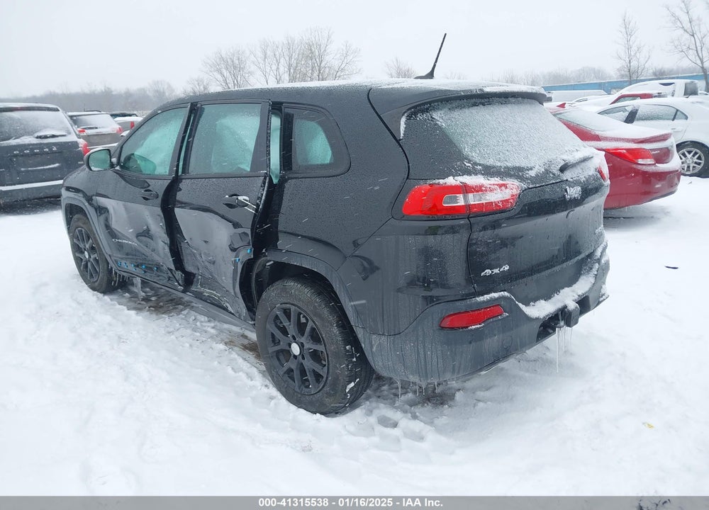 2014 JEEP CHEROKEE VIN: 1C4PJMAB6EW298304