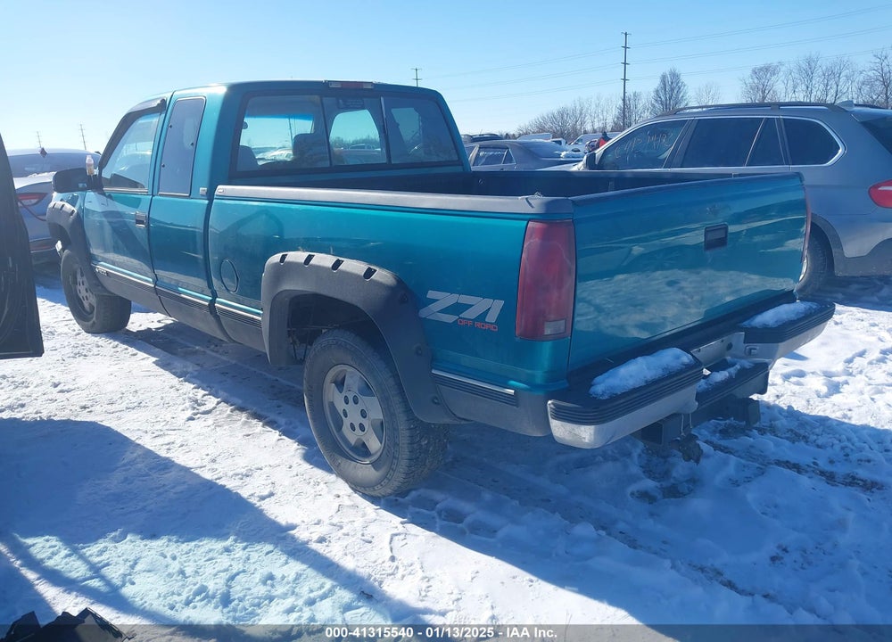 1995 CHEVROLET GMT-400 K1500 VIN: 1GCEK19K6SE132888