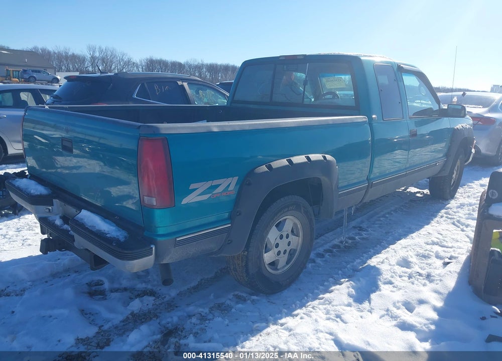 1995 CHEVROLET GMT-400 K1500 VIN: 1GCEK19K6SE132888