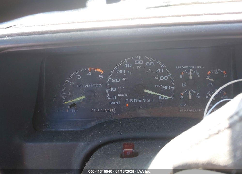 1995 CHEVROLET GMT-400 K1500 VIN: 1GCEK19K6SE132888