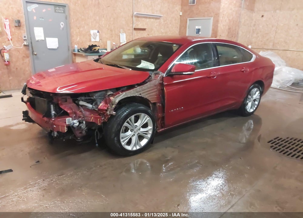 2014 CHEVROLET IMPALA 2LT VIN: 2G1125S35E9283634