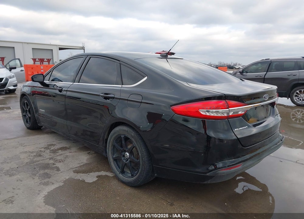 2017 FORD FUSION HYBRID SE VIN: 3FA6P0LU3HR233781