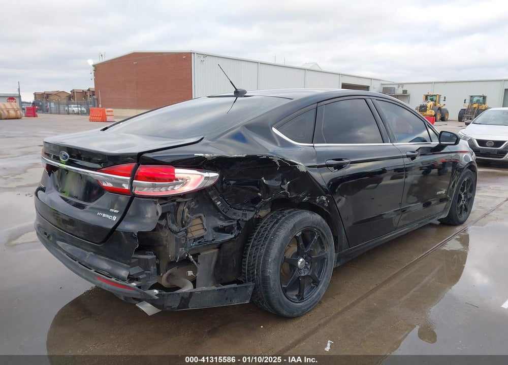 2017 FORD FUSION HYBRID SE VIN: 3FA6P0LU3HR233781