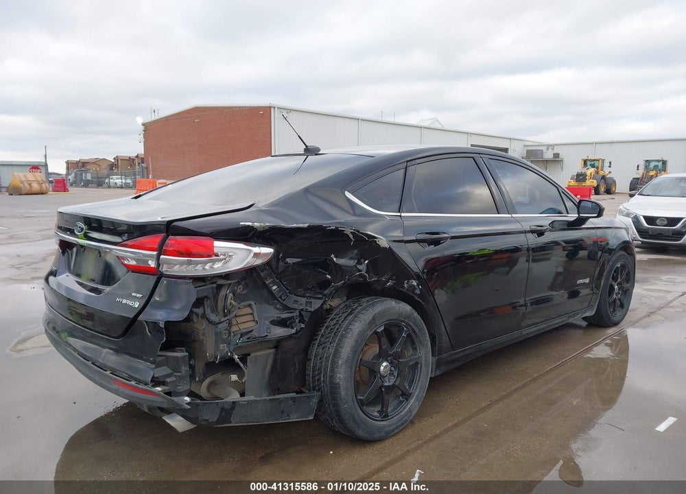 2017 FORD FUSION HYBRID SE VIN: 3FA6P0LU3HR233781