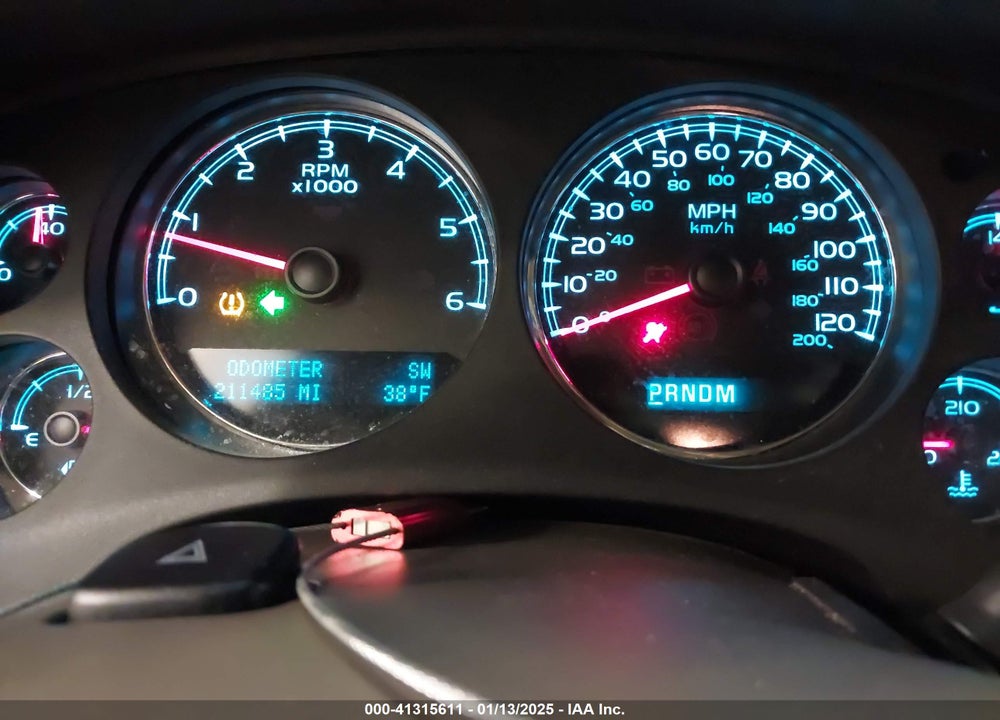 2009 CHEVROLET TAHOE LTZ VIN: 1GNFK33049R258829
