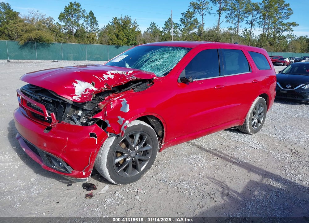 2014 DODGE DURANGO SXT VIN: 1C4RDHAG9EC476825