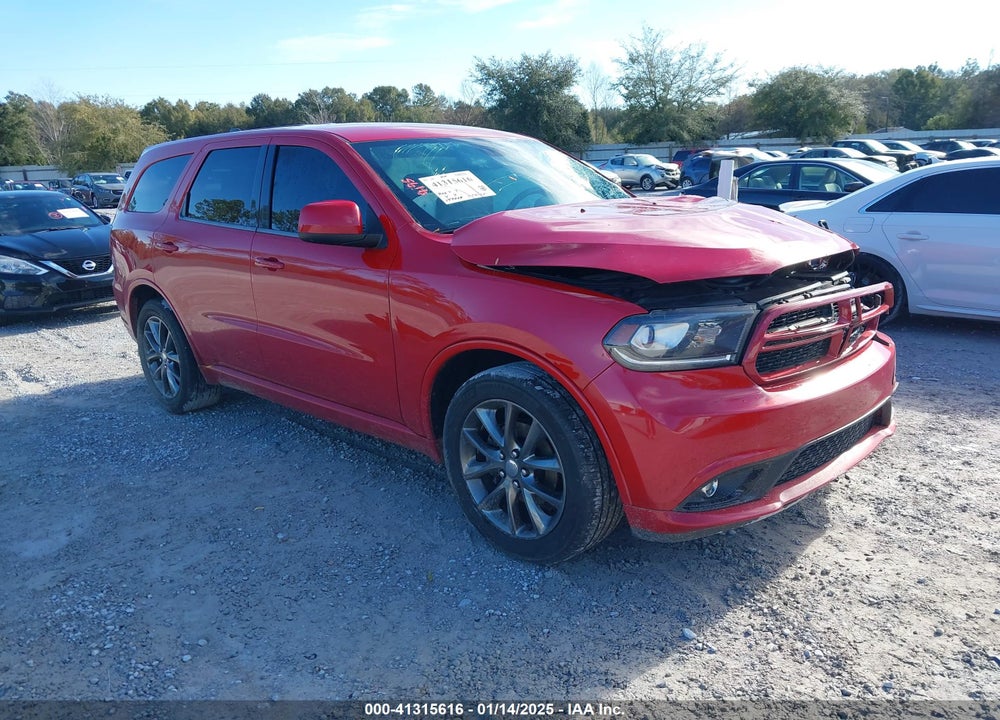2014 DODGE DURANGO SXT VIN: 1C4RDHAG9EC476825