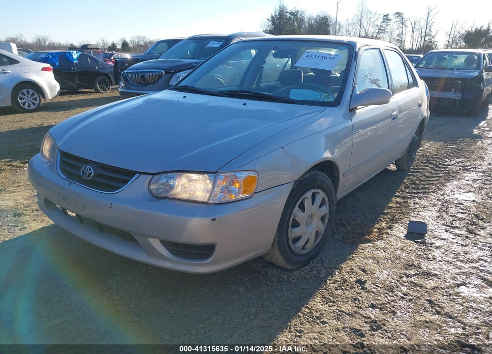 2001 TOYOTA COROLLA LE VIN: 2T1BR12E21C502514