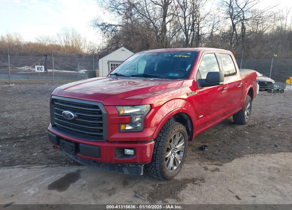 2017 FORD F-150 XLT VIN: 1FTEW1EPXHFA18420