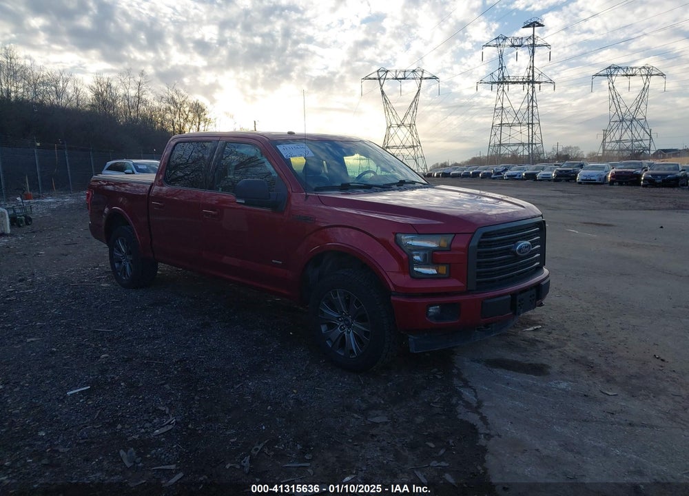 2017 FORD F-150 XLT VIN: 1FTEW1EPXHFA18420