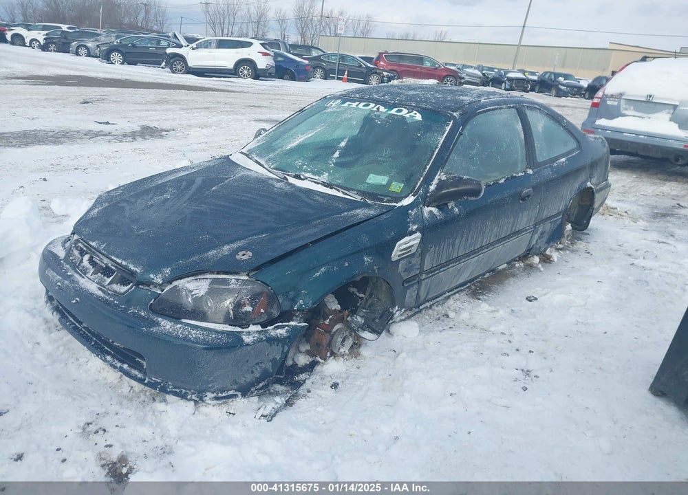1997 HONDA CIVIC DX VIN: 1HGEJ6223VL099800