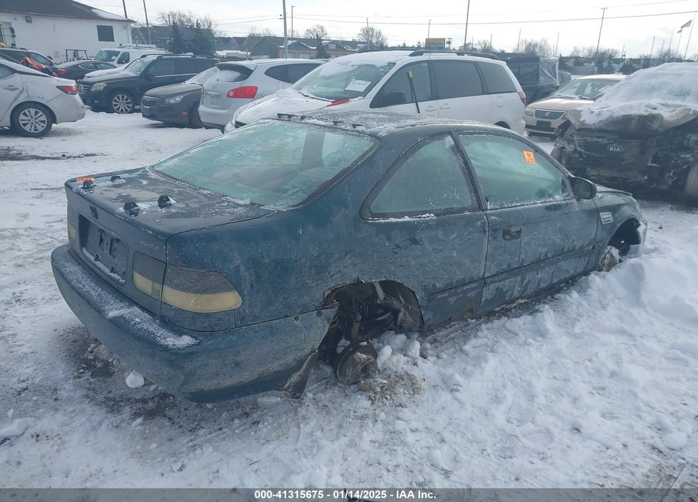 1997 HONDA CIVIC DX VIN: 1HGEJ6223VL099800