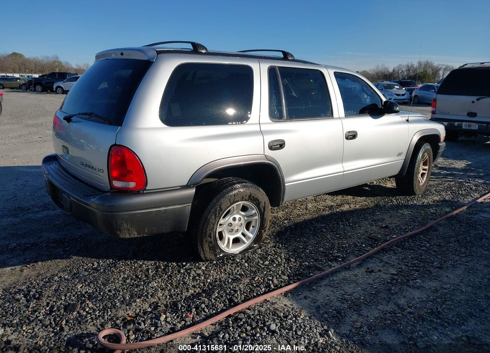 2002 DODGE DURANGO SPORT VIN: 1B4HR38N32F199231