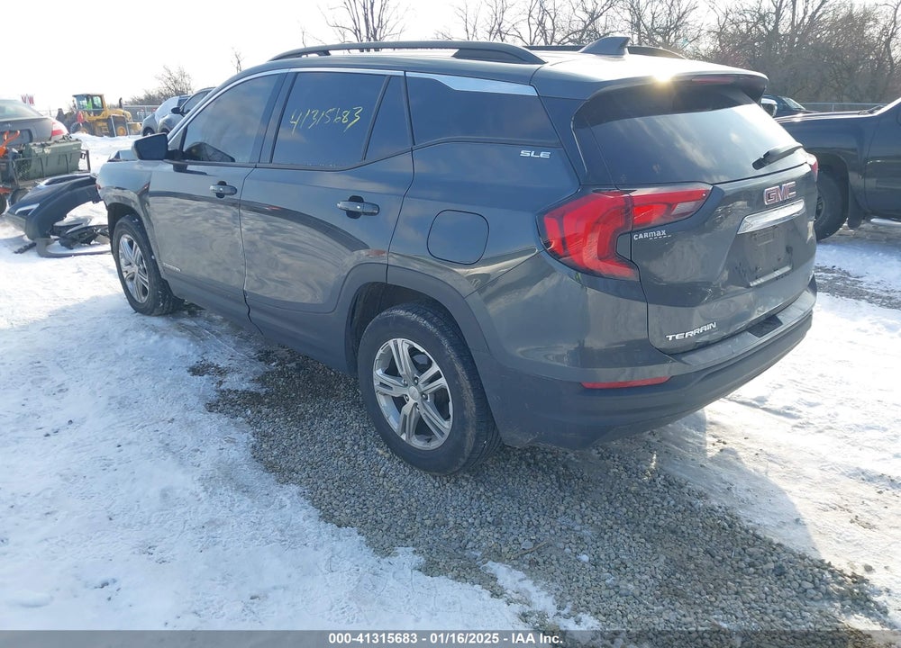 2018 GMC TERRAIN SLE VIN: 3GKALTEV3JL388092