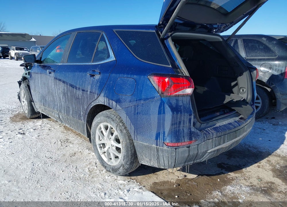 2022 CHEVROLET EQUINOX AWD LT VIN: 3GNAXUEV4NL238737