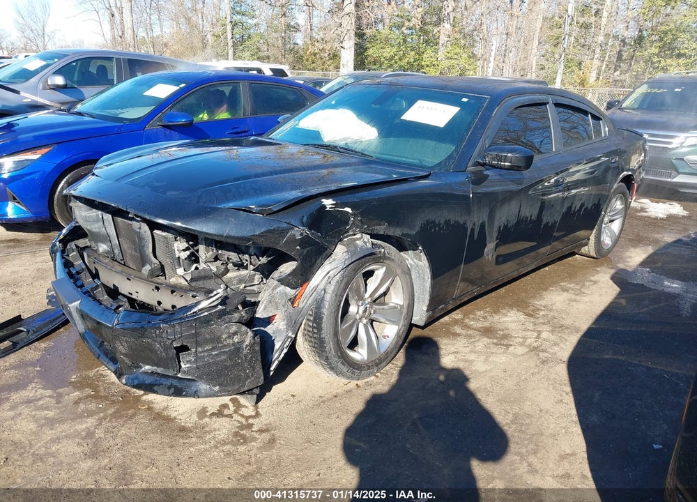 2015 DODGE CHARGER SE VIN: 2C3CDXBGXFH902572