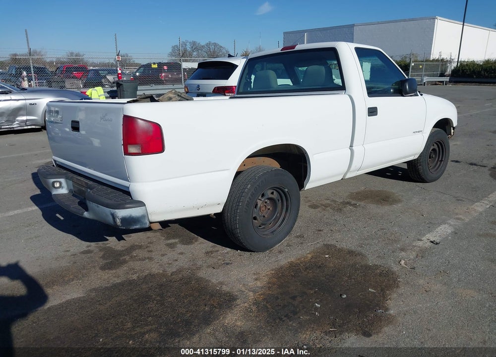 1999 ISUZU HOMBRE S VIN: 1GGCS1443X8651160
