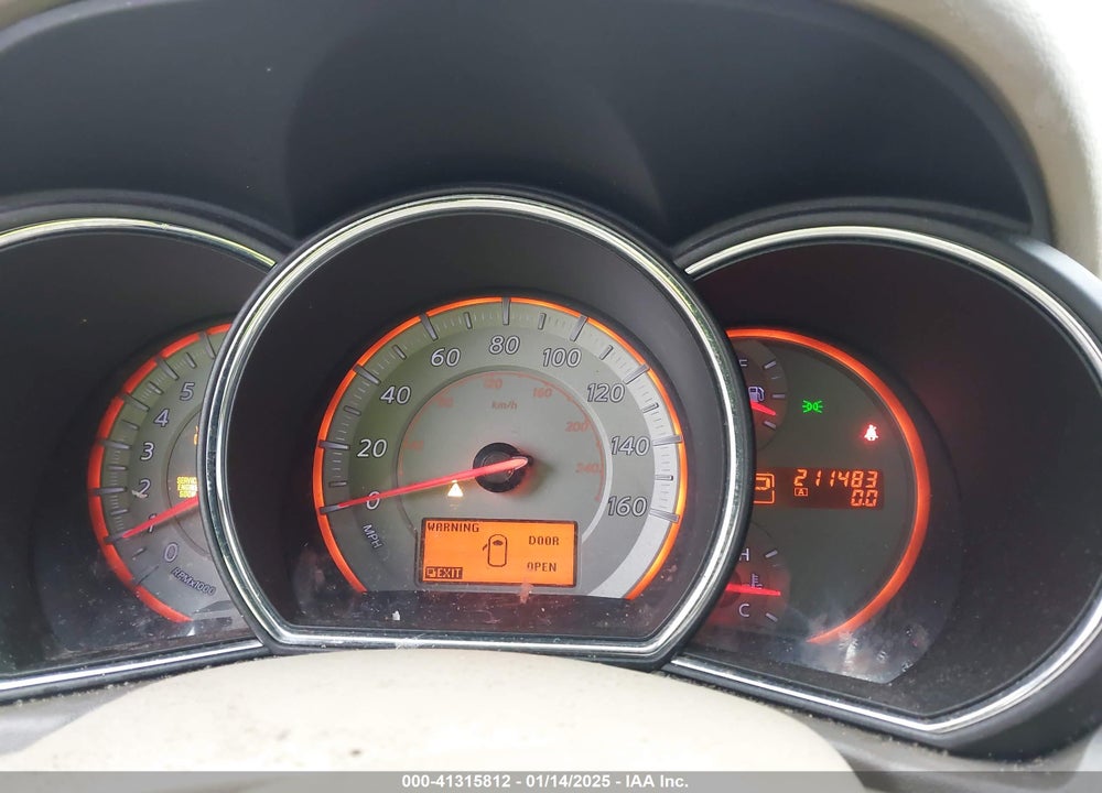 2009 NISSAN MURANO S VIN: JN8AZ18U69W102733