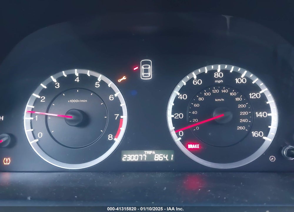 2010 HONDA ACCORD 2.4 EX VIN: 1HGCS1A76AA014720