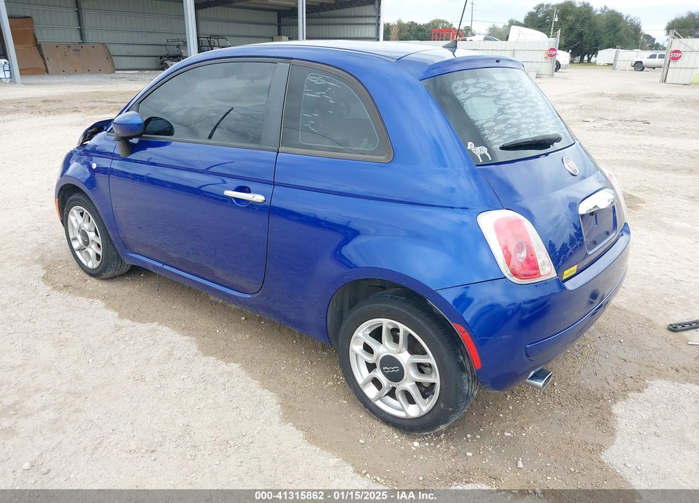 2013 FIAT 500 VIN: 3C3CFFAR8DT640160