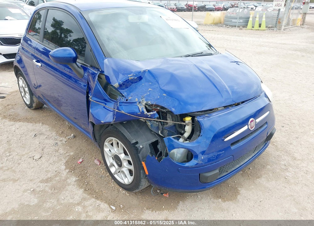 2013 FIAT 500 VIN: 3C3CFFAR8DT640160