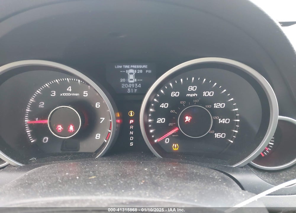 2009 ACURA TL VIN: 19UUA96289A005175