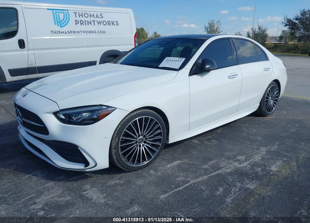 2022 MERCEDES-BENZ C 300 SEDAN VIN: W1KAF4GB2NR065538