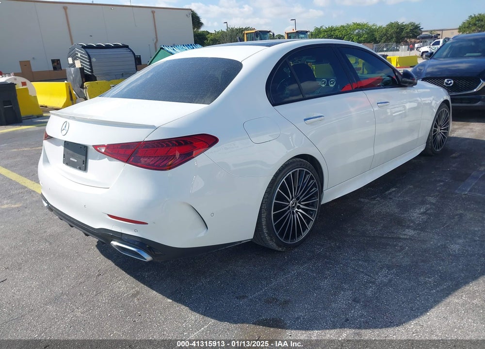 2022 MERCEDES-BENZ C 300 SEDAN VIN: W1KAF4GB2NR065538
