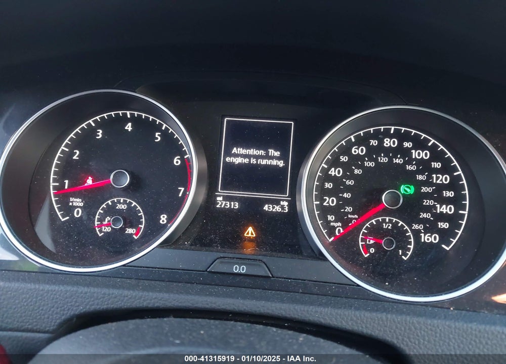 2021 VOLKSWAGEN GOLF 1.4T TSI VIN: 3VWG57AU8MM008373