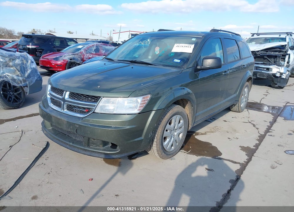 2016 DODGE JOURNEY VIN: 3C4PDCAB2GT238966