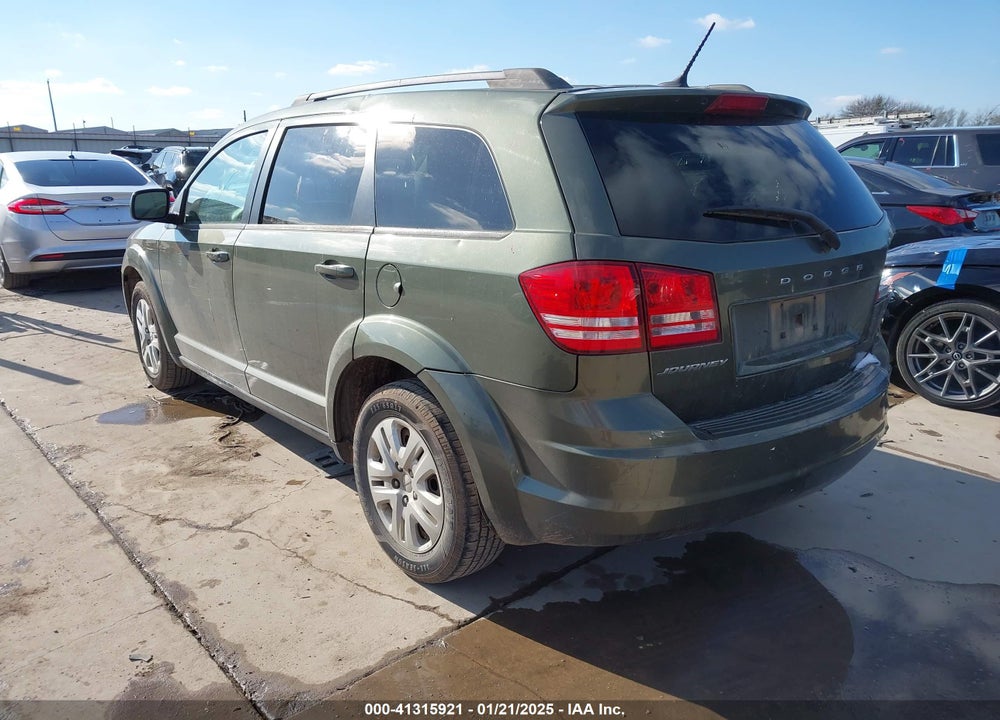 2016 DODGE JOURNEY VIN: 3C4PDCAB2GT238966