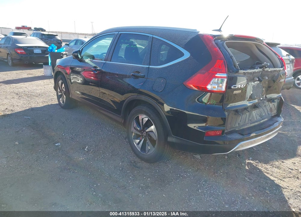2015 HONDA CR-V TOURING VIN: 5J6RM4H99FL062777